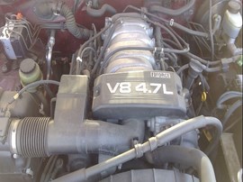 2002 TOYOTA TUNDRA, BURGUNDY, LIMITED, EXTD CAB, 4.7L, AT, 2WD. Z25123